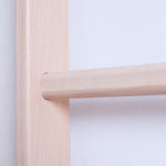 BenchK 100 Solid Beech Wooden Wall Bars with 8 Rungs