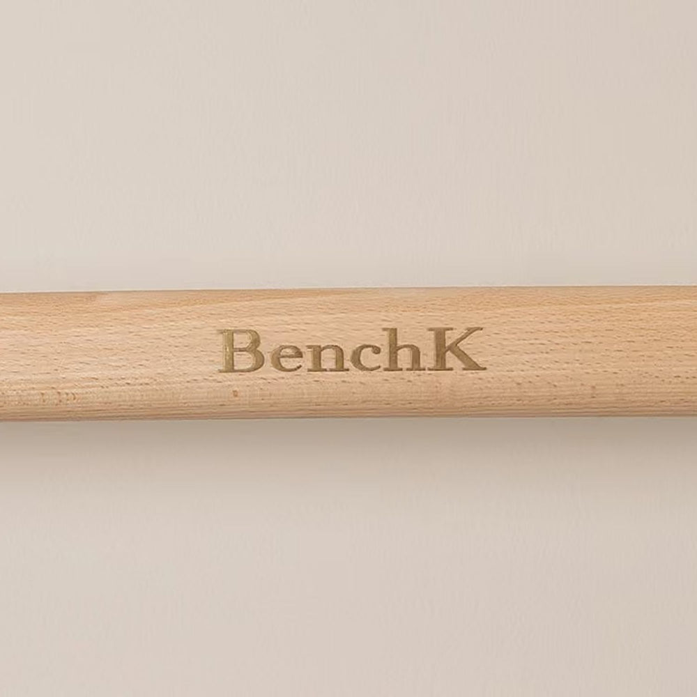 BenchK 111 Solid Beech Wooden Wall Bars with Adjustable Pull-up Bar