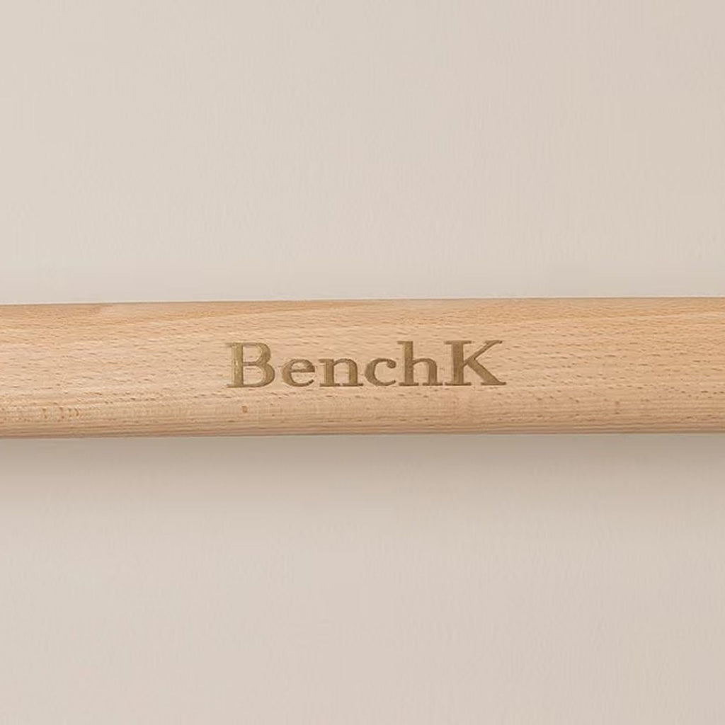 BenchK 111 Solid Beech Wooden Wall Bars with Adjustable Pull-up Bar