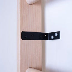 BenchK 111 Solid Beech Wooden Wall Bars with Adjustable Pull-up Bar