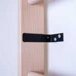 BenchK 111 Solid Beech Wooden Wall Bars with Adjustable Pull-up Bar