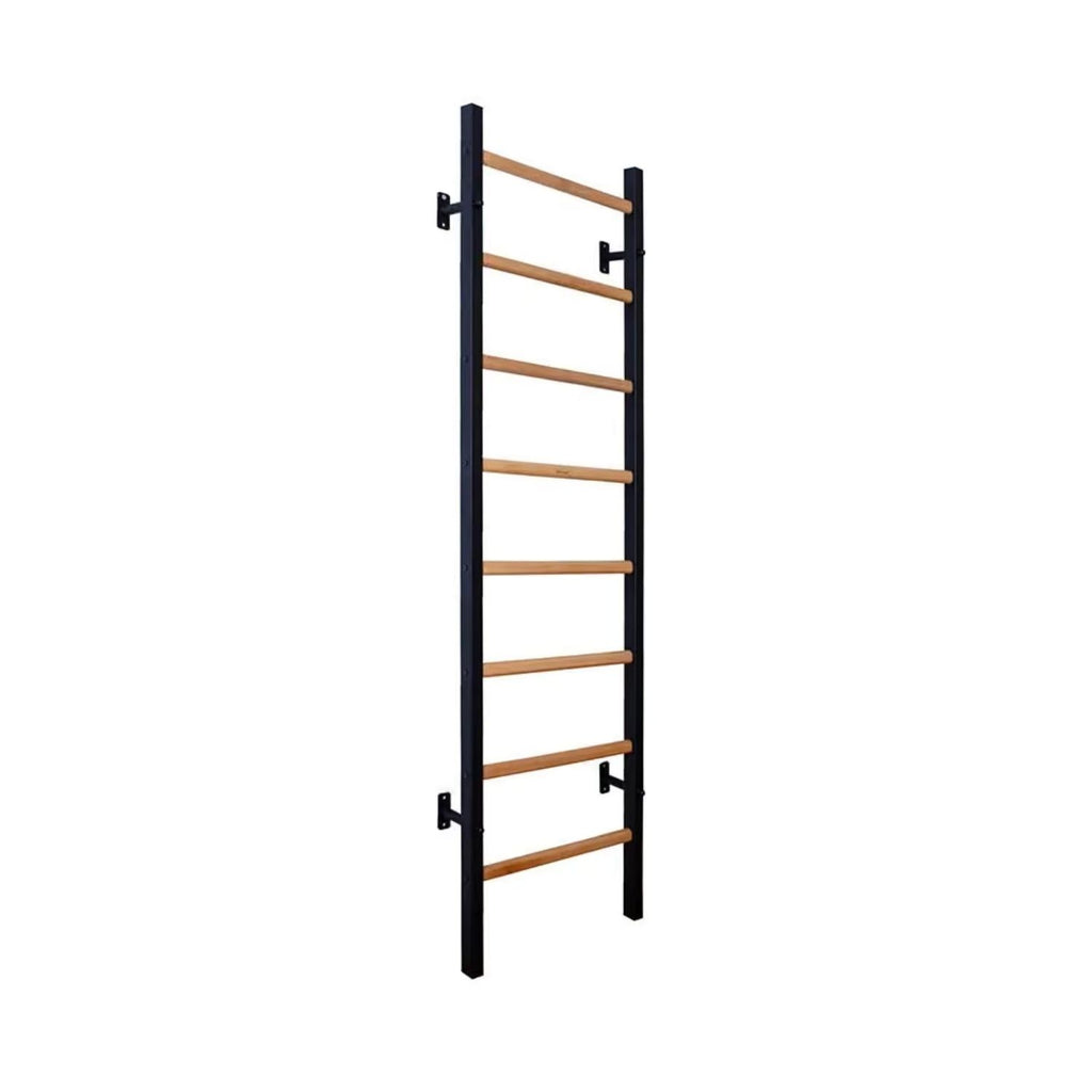 BenchK 200 Beech Wooden Wall Bars with Steel Frame and 8 Rungs