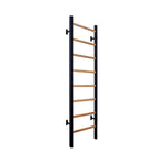 BenchK 200 Beech Wooden Wall Bars with Steel Frame and 8 Rungs