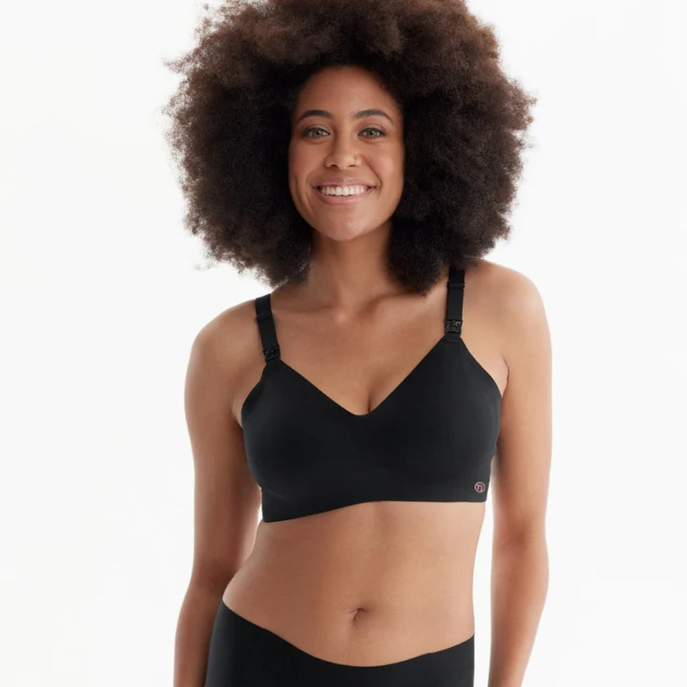 Momcozy Ultra Soft Seamless Nursing Bra