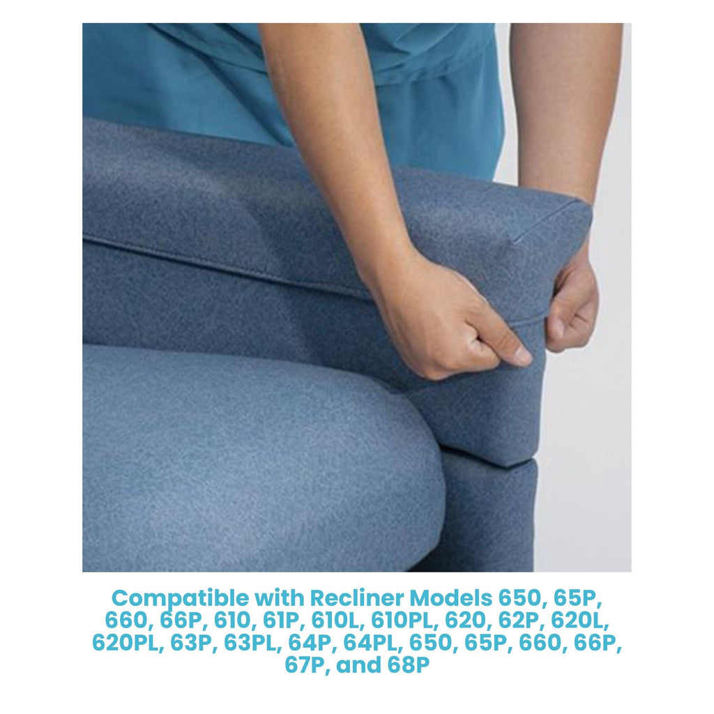 Champion Recliner Arm Covers - sold by Dansons Medical - Recliner Parts and Accessories manufactured by Champion Manufacturing