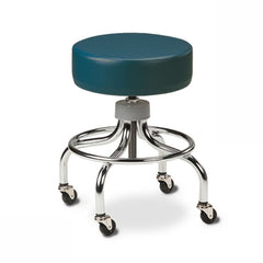 Clinton Industries Chrome Base Stool - sold by Dansons Medical -  manufactured by Clinton Industries (MM)