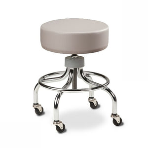 Clinton Industries Chrome Base Stool