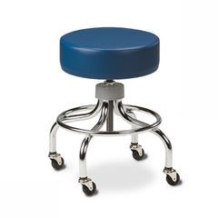 Clinton Industries Chrome Base Stool - sold by Dansons Medical -  manufactured by Clinton Industries (MM)