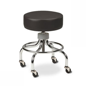 Clinton Industries Chrome Base Stool