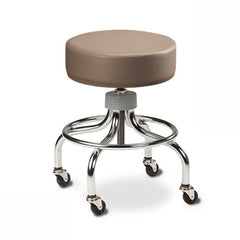 Clinton Industries Chrome Base Stool - sold by Dansons Medical -  manufactured by Clinton Industries (MM)