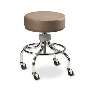 Clinton Industries Chrome Base Stool