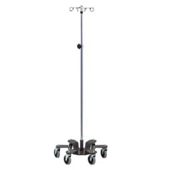 Clinton Industries Heavy Base Infusion Pump Stand - sold by Dansons Medical -  manufactured by Invacare