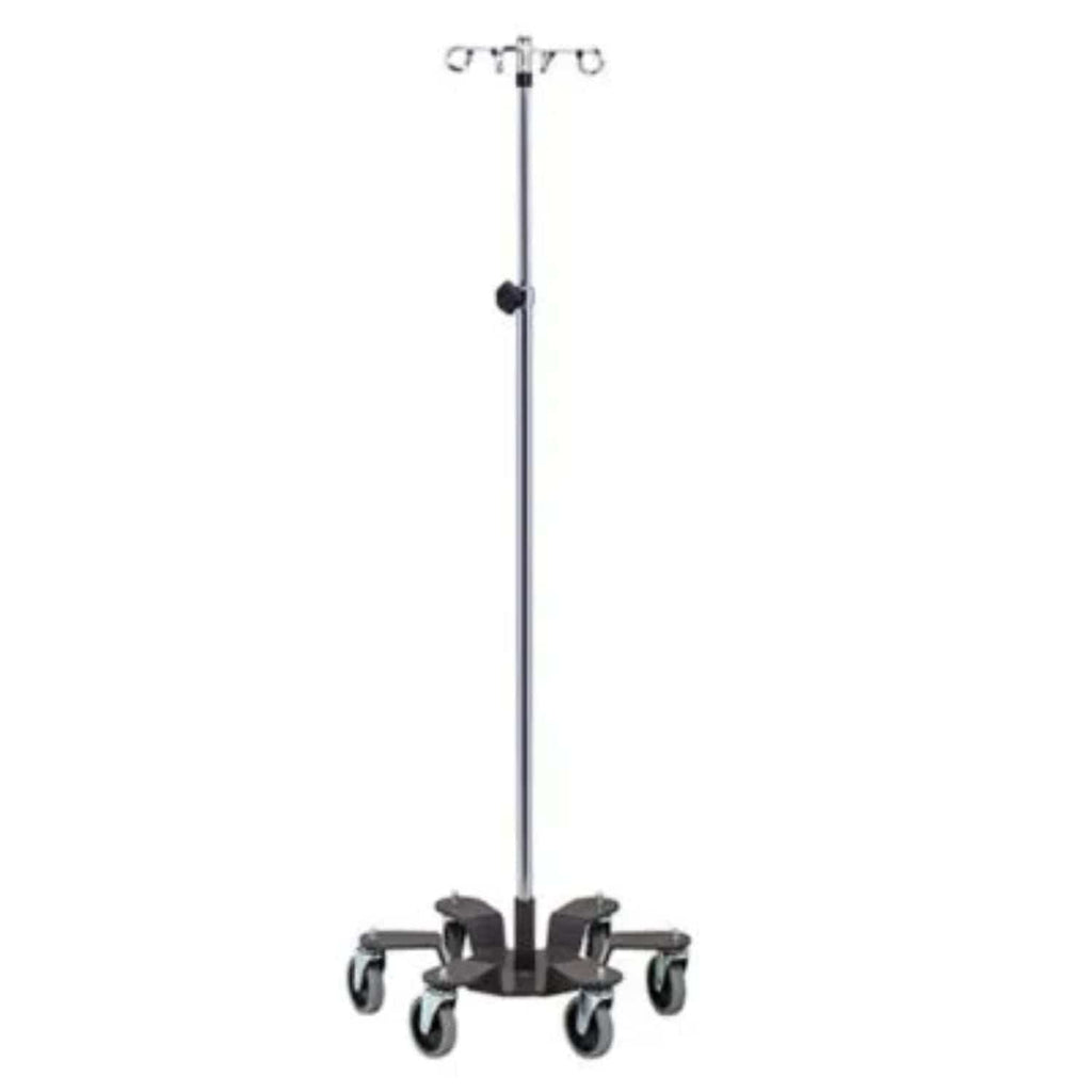 Clinton Industries Heavy Base Infusion Pump Stand - sold by Dansons Medical -  manufactured by Invacare
