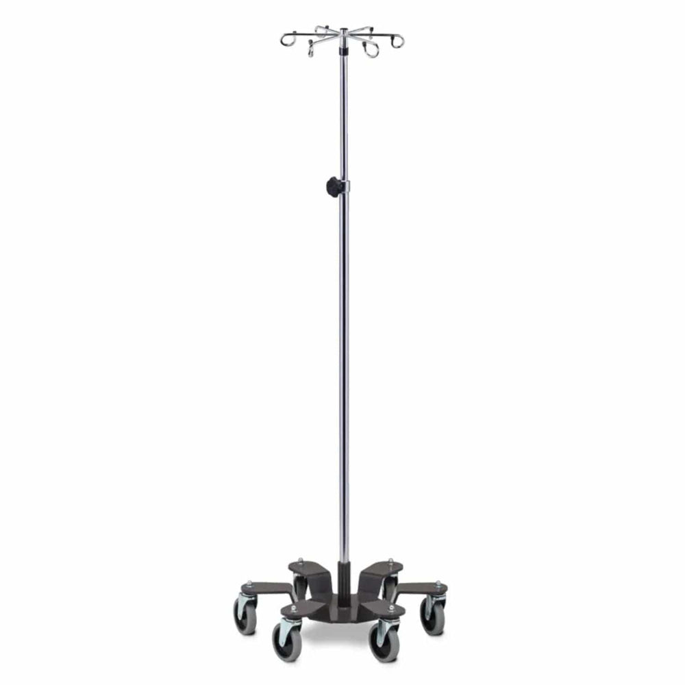 Clinton Industries Heavy Base Infusion Pump Stand - sold by Dansons Medical -  manufactured by Invacare