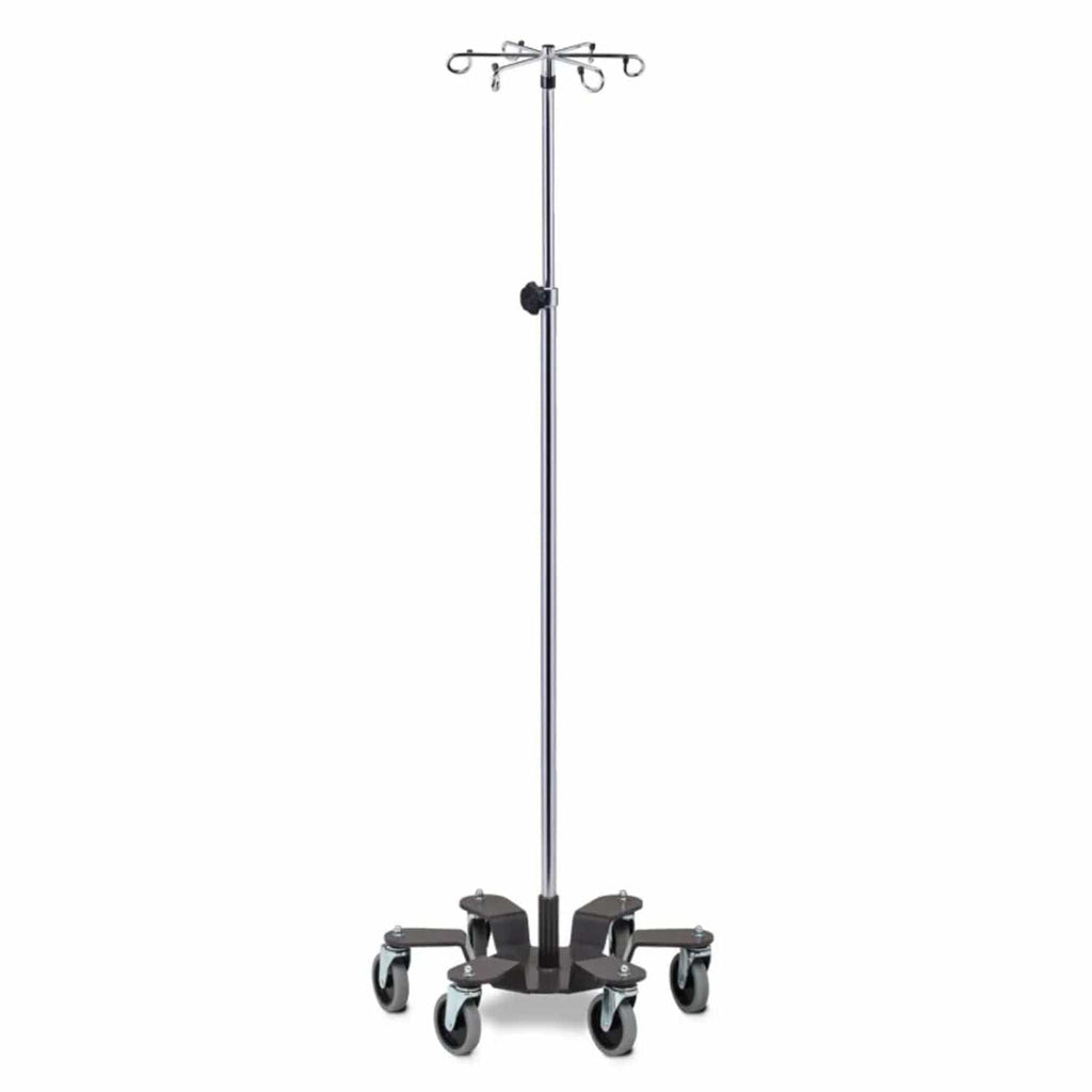 Clinton Industries Heavy Base Infusion Pump Stand - sold by Dansons Medical -  manufactured by Invacare