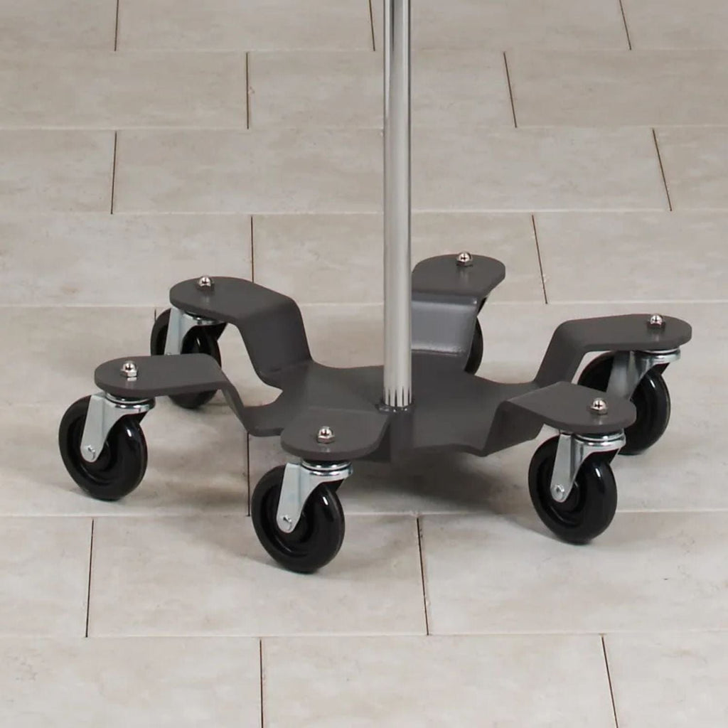 Clinton Industries Heavy Base Infusion Pump Stand - sold by Dansons Medical -  manufactured by Invacare