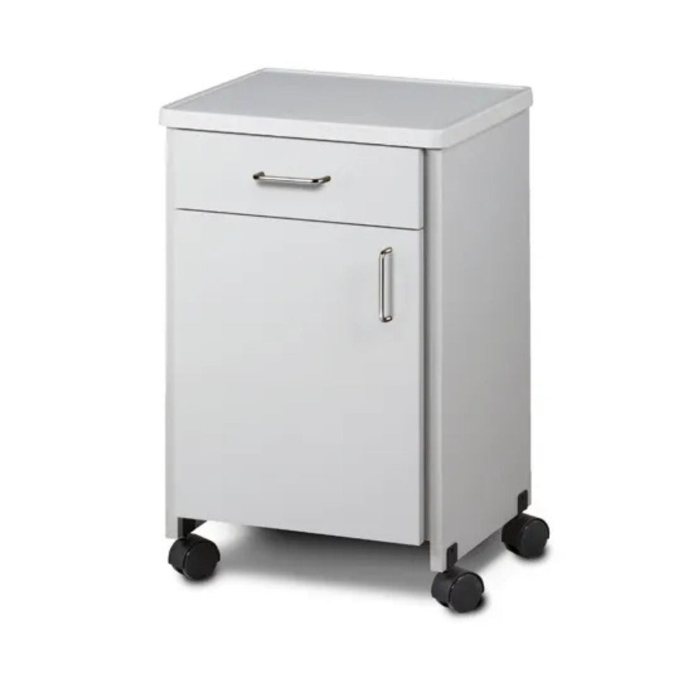Clinton Industries Mobile Molded Top Bedside Cabinet - sold by Dansons Medical -  manufactured by Clinton Industries (MM)