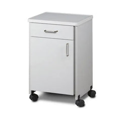 Clinton Industries Mobile Molded Top Bedside Cabinet - sold by Dansons Medical -  manufactured by Clinton Industries (MM)