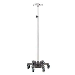 Clinton Industries Stainless Steel Infusion Pump Stand - sold by Dansons Medical -  manufactured by Invacare