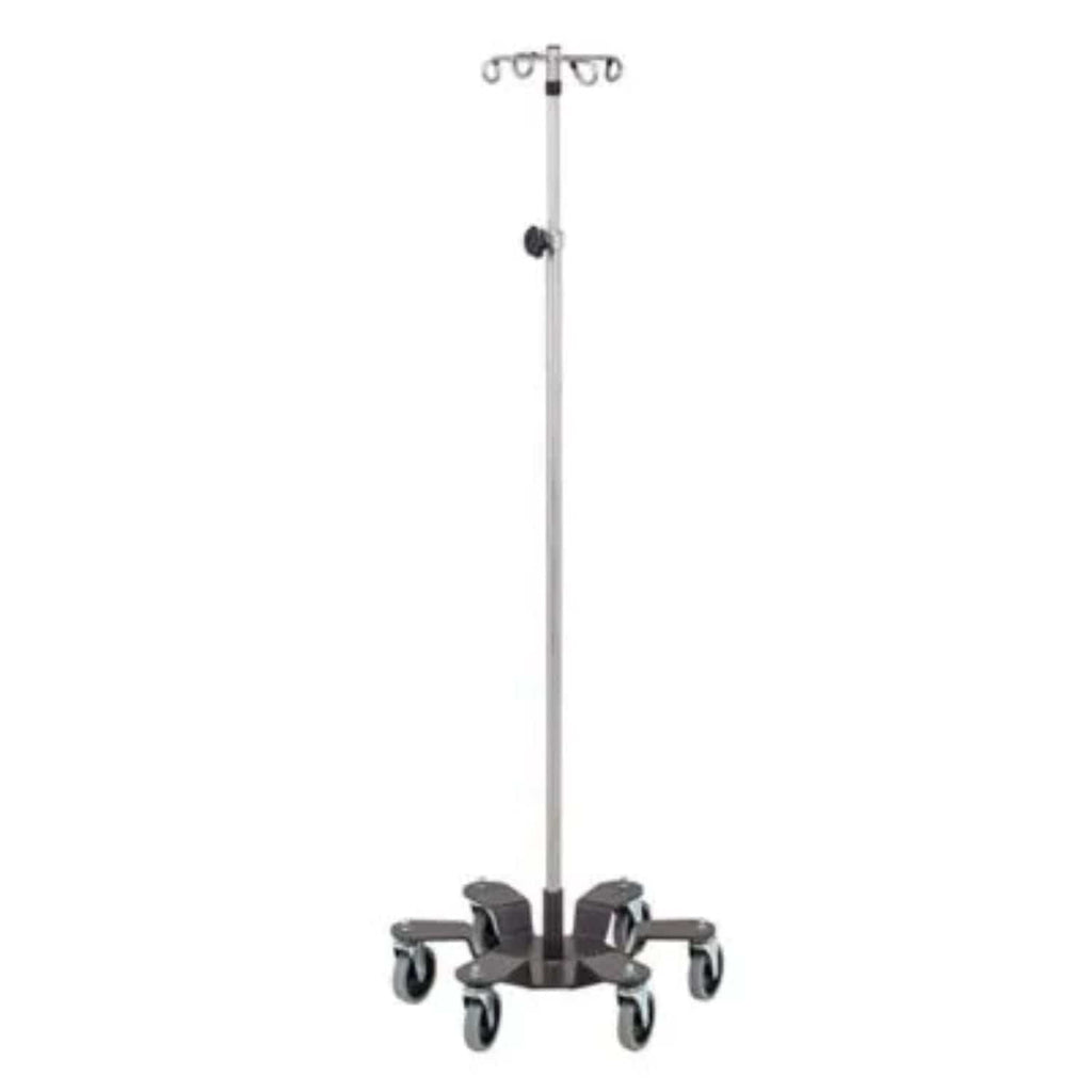 Clinton Industries Stainless Steel Infusion Pump Stand - sold by Dansons Medical -  manufactured by Invacare