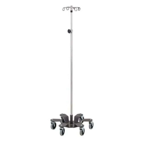 Clinton Industries Stainless Steel Infusion Pump Stand - sold by Dansons Medical -  manufactured by Invacare