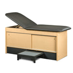 Clinton Industries Step-Up Treatment Table with 2 Sliding Doors - sold by Dansons Medical -  manufactured by Clinton Industries (MM)