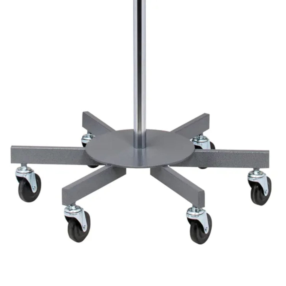 Clinton Industries Stainless Steel Infusion Pump Stand - sold by Dansons Medical -  manufactured by Invacare