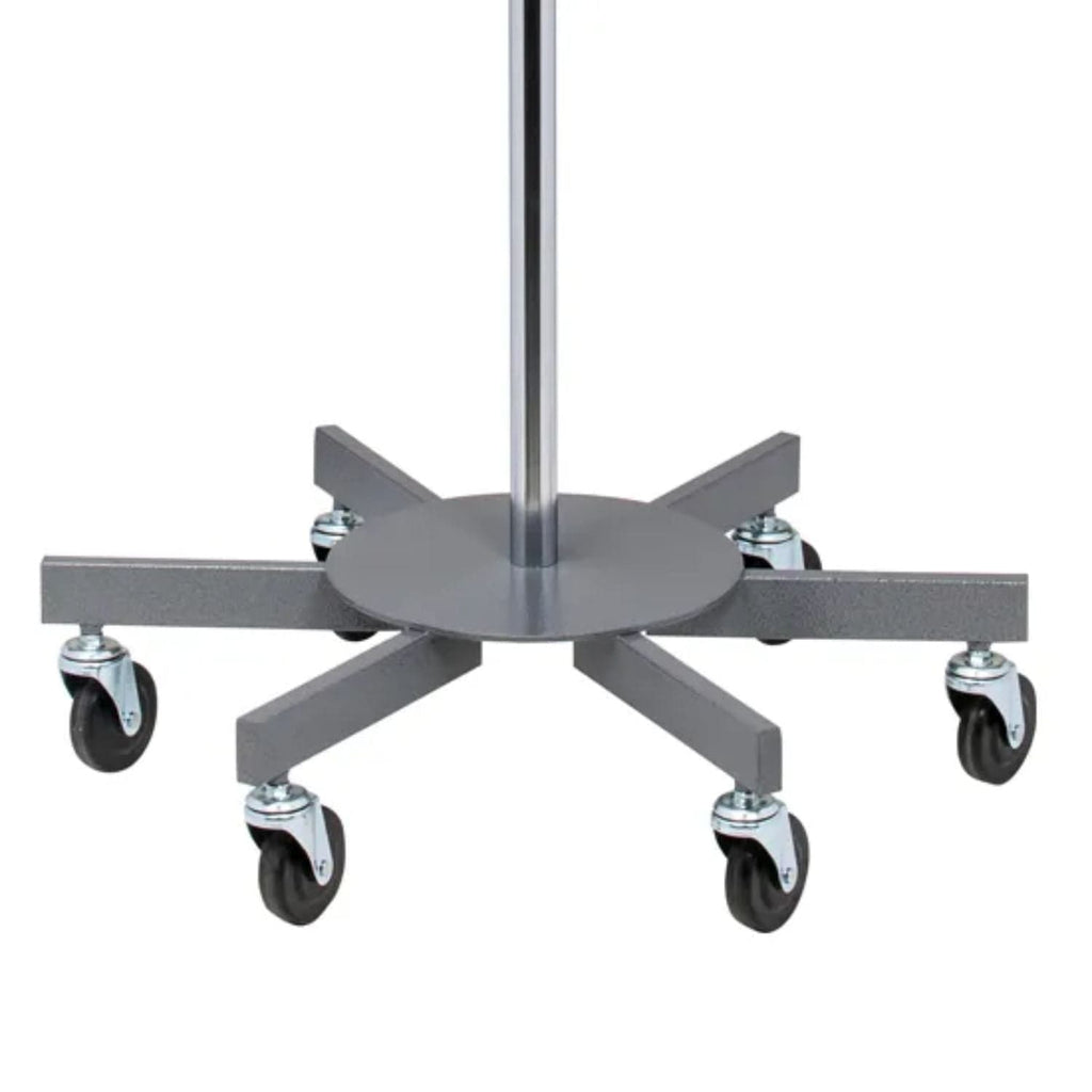 Clinton Industries Stainless Steel Infusion Pump Stand - sold by Dansons Medical -  manufactured by Invacare