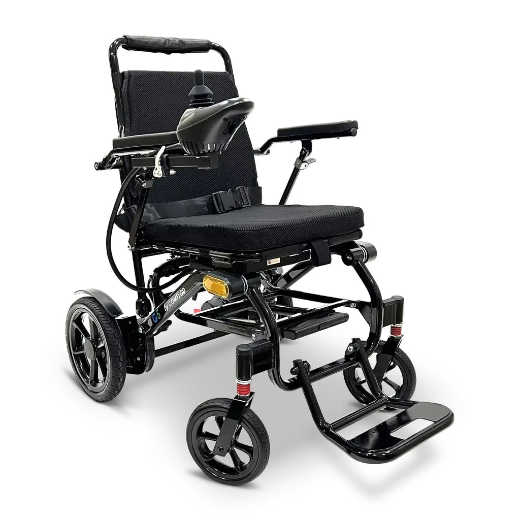 ComfyGo Glide Care G-5 Lightweight Foldable Electric Wheelchair - sold by Dansons Medical - Powered Wheelchairs manufactured by ComfyGo Mobility