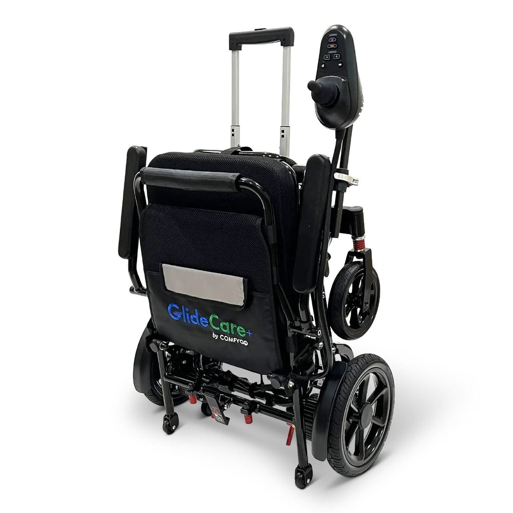 ComfyGo Glide Care G-5 Lightweight Foldable Electric Wheelchair - sold by Dansons Medical - Powered Wheelchairs manufactured by ComfyGo Mobility
