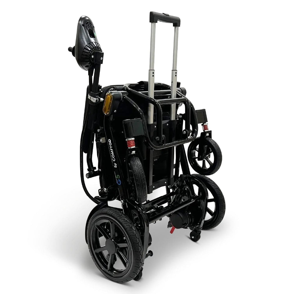 ComfyGo Glide Care G-5 PRO Lightweight Foldable Electric Wheelchair - sold by Dansons Medical - Powered Wheelchairs manufactured by ComfyGo Mobility