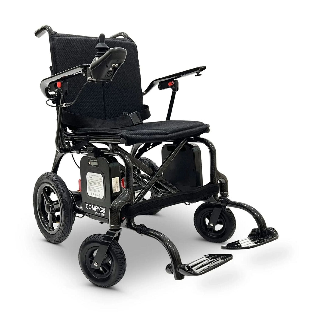 ComfyGo Phoenix Carbon Fiber Electric Wheelchair - sold by Dansons Medical - Powered Wheelchairs manufactured by ComfyGo Mobility