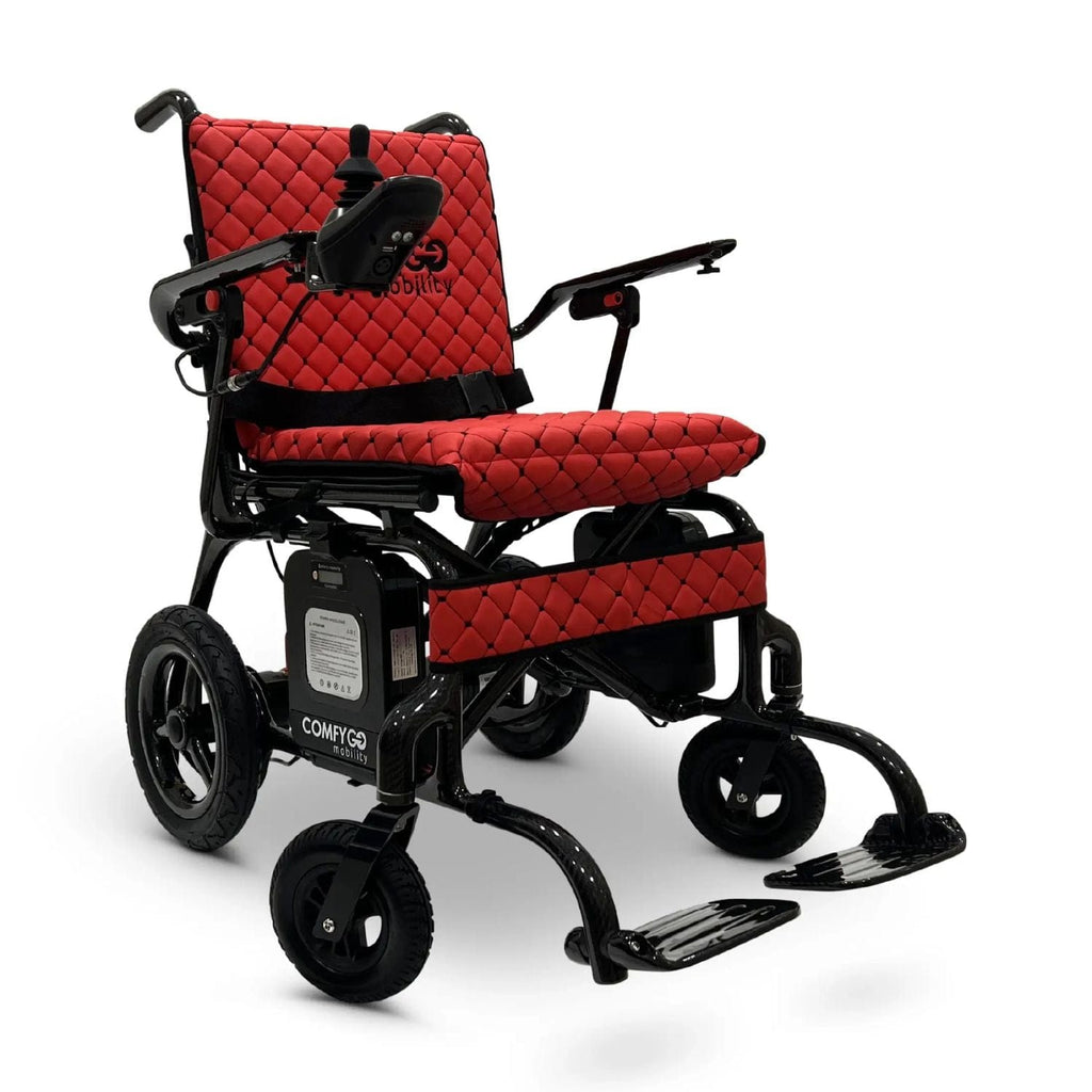 ComfyGo Phoenix Carbon Fiber Electric Wheelchair - sold by Dansons Medical - Powered Wheelchairs manufactured by ComfyGo Mobility