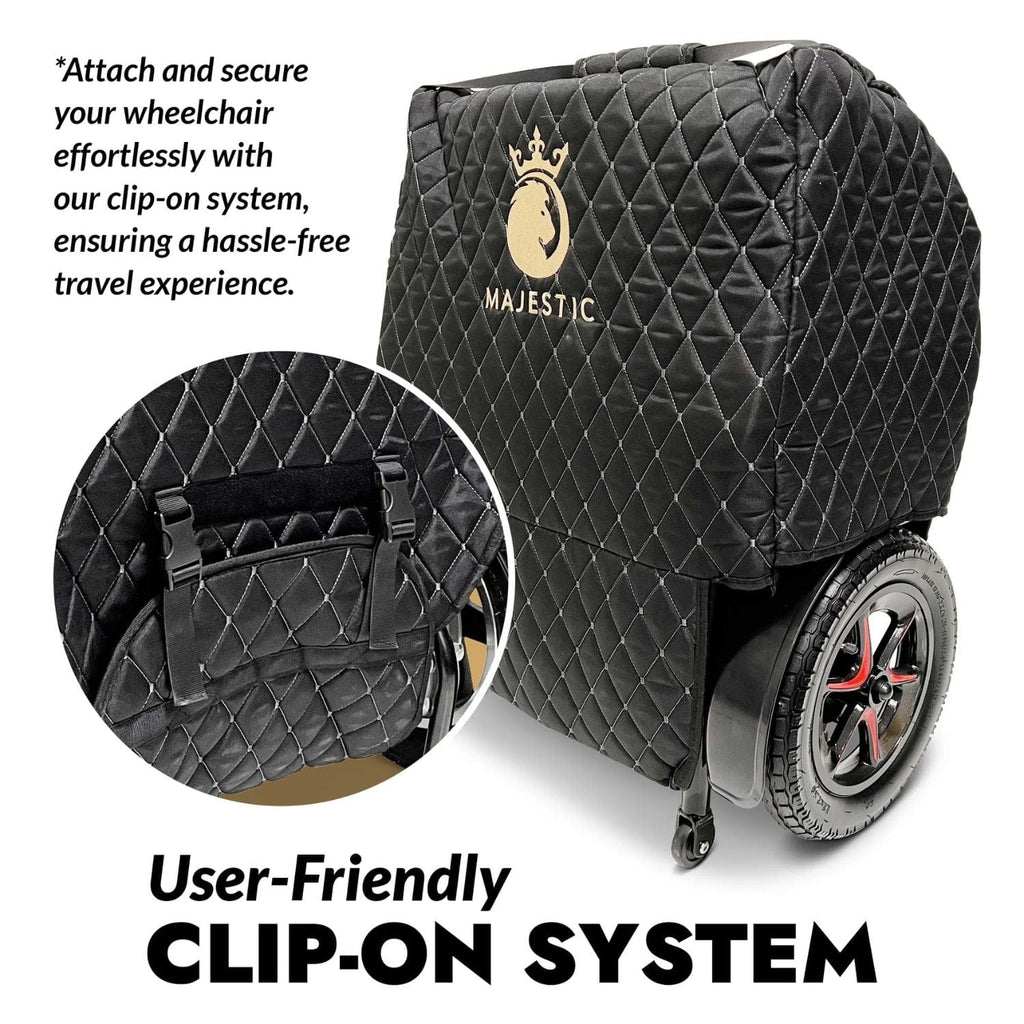 ComfyGo Travel Bag for IQ Series Electric Wheelchairs - sold by Dansons Medical - Wheelchair Accessories manufactured by ComfyGo Mobility
