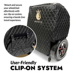 ComfyGo Travel Bag for IQ Series Electric Wheelchairs - sold by Dansons Medical - Wheelchair Accessories manufactured by ComfyGo Mobility