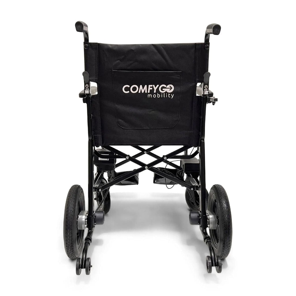 ComfyGo X-Lite Ultra Lightweight Foldable Electric Wheelchair - sold by Dansons Medical - Powered Wheelchairs manufactured by ComfyGo Mobility