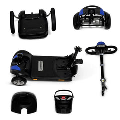 ComfyGo Z-4 Ultra-Light Electric Mobility Scooter with Quick-Detach Frame - sold by Dansons Medical - Scooters manufactured by ComfyGo Mobility