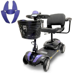 ComfyGo Z-4 Ultra-Light Electric Mobility Scooter with Quick-Detach Frame - sold by Dansons Medical - Scooters manufactured by ComfyGo Mobility