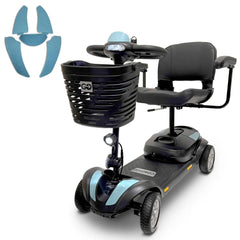 ComfyGo Z-4 Ultra-Light Electric Mobility Scooter with Quick-Detach Frame - sold by Dansons Medical - Scooters manufactured by ComfyGo Mobility