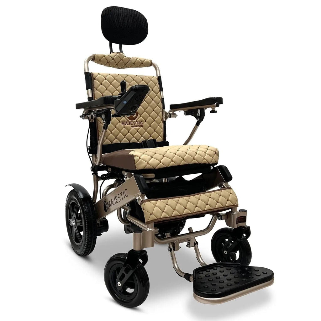 ComfyGo MAJESTIC IQ-9000 Auto Recline Remote Controlled Electric Wheelchair - sold by Dansons Medical - Powered Wheelchairs manufactured by ComfyGo Mobility