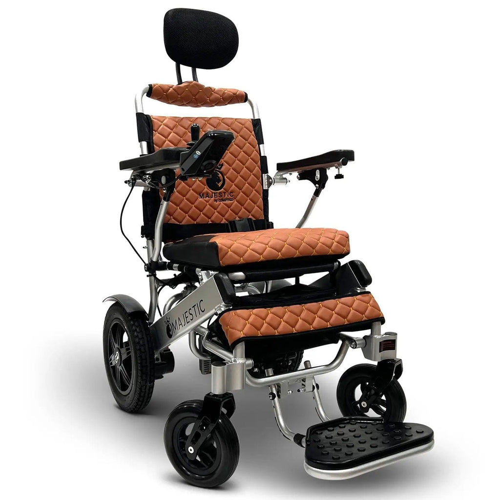 ComfyGo MAJESTIC IQ-9000 Auto Recline Remote Controlled Electric Wheelchair - sold by Dansons Medical - Powered Wheelchairs manufactured by ComfyGo Mobility