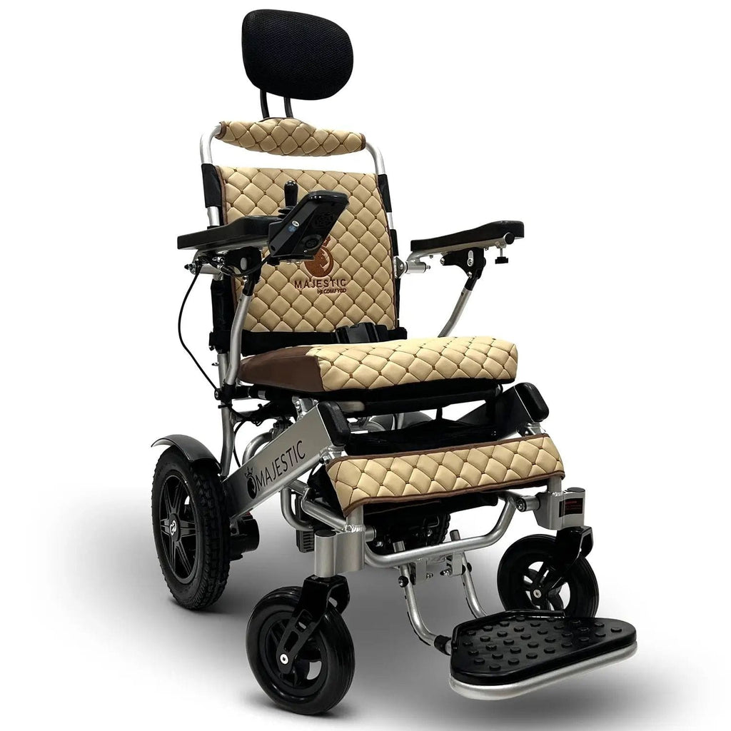 ComfyGo MAJESTIC IQ-9000 Auto Recline Remote Controlled Electric Wheelchair - sold by Dansons Medical - Powered Wheelchairs manufactured by ComfyGo Mobility