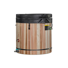 Golden Designs 304 Stainless Steel Barrel Cold Plunge, a Hot and Cold Tubs by Golden Designs (SCS) available at Dansons Medical