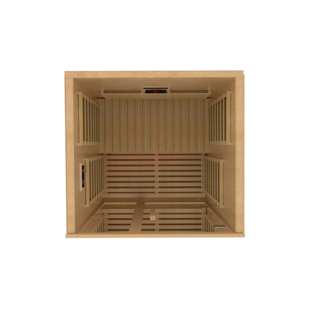 Golden Designs Dynamic Gracia 1-2 Person Near Zero EMF Full Spectrum FAR Infrared Sauna, a Saunas by Golden Designs (SCS) available at Dansons Medical