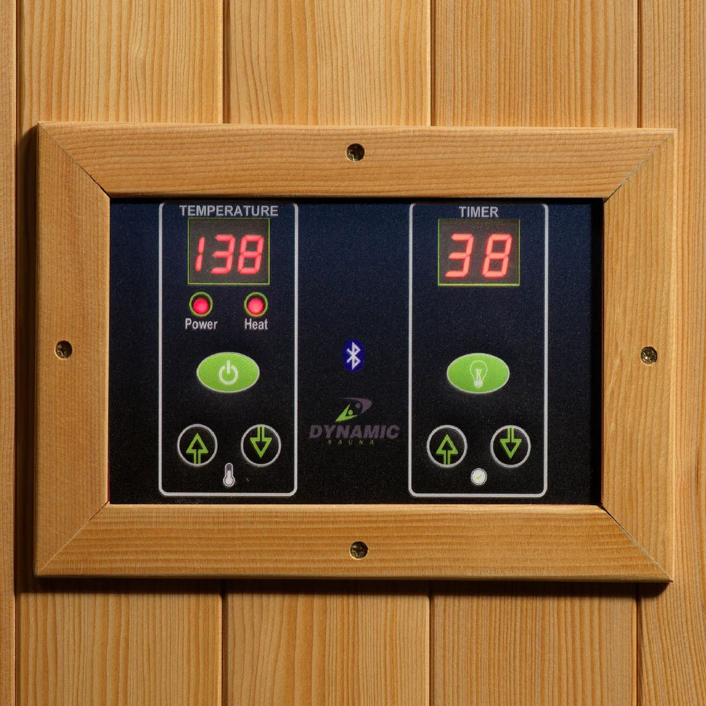 Golden Designs Dynamic Gracia 1-2 Person Near Zero EMF Full Spectrum FAR Infrared Sauna, a Saunas by Golden Designs (SCS) available at Dansons Medical