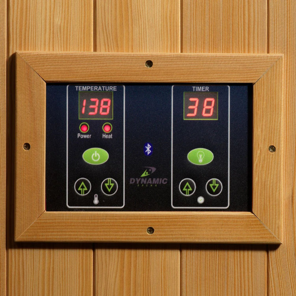 Golden Designs Dynamic Gracia 1-2 Person Near Zero EMF Full Spectrum FAR Infrared Sauna, a Saunas by Golden Designs (SCS) available at Dansons Medical