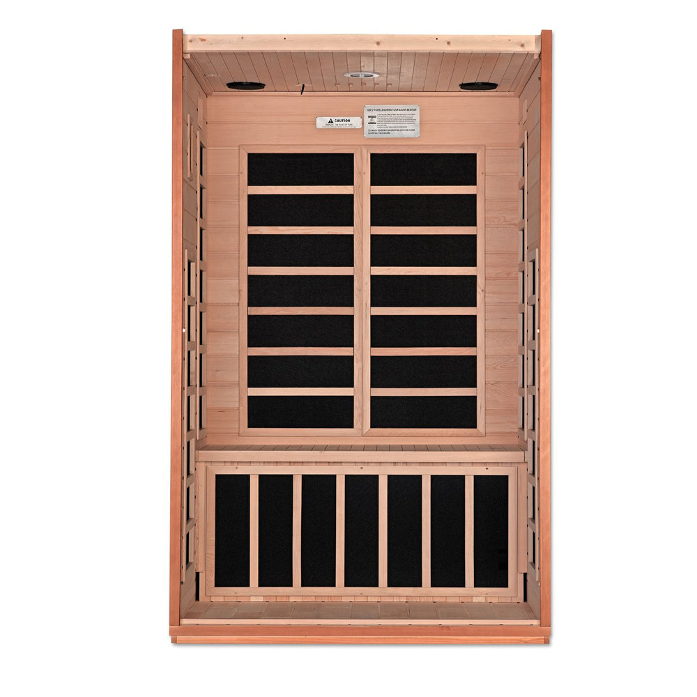 Golden Designs Dynamic Cordoba 2-Person Low EMF FAR Infrared Sauna, a Saunas by Golden Designs (SCS) available at Dansons Medical