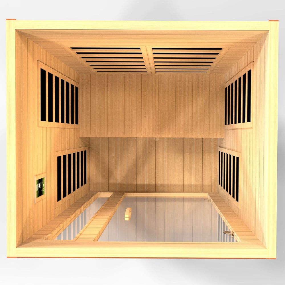 Golden Designs Dynamic Cordoba 2-Person Low EMF FAR Infrared Sauna, a Saunas by Golden Designs (SCS) available at Dansons Medical