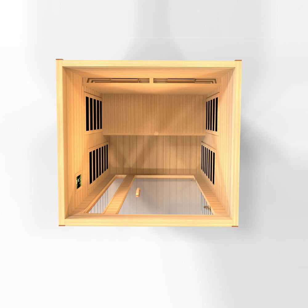 Golden Designs Dynamic Cardoba 2-Person Full Spectrum Near Zero EMF FAR Infrared Sauna, a Saunas by Golden Designs (SCS) available at Dansons Medical
