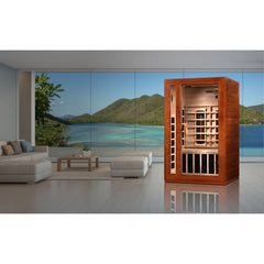 Golden Designs Dynamic Cardoba 2-Person Full Spectrum Near Zero EMF FAR Infrared Sauna, a Saunas by Golden Designs (SCS) available at Dansons Medical